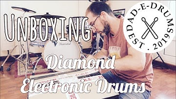 Unboxing My New Diamond Electronic Drums Floor Tom