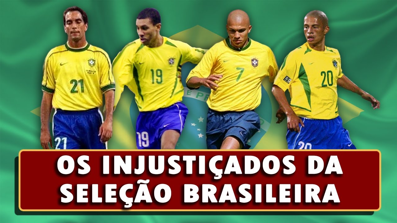 Seleção brasileira de todos os tempos: Quem foi o maior injustiçado?