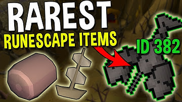 These are the Rarest Items in Runescape