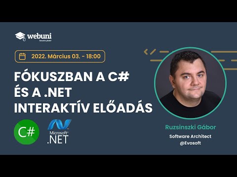 Fókuszban a C# és a .NET - Intaraktív előadás