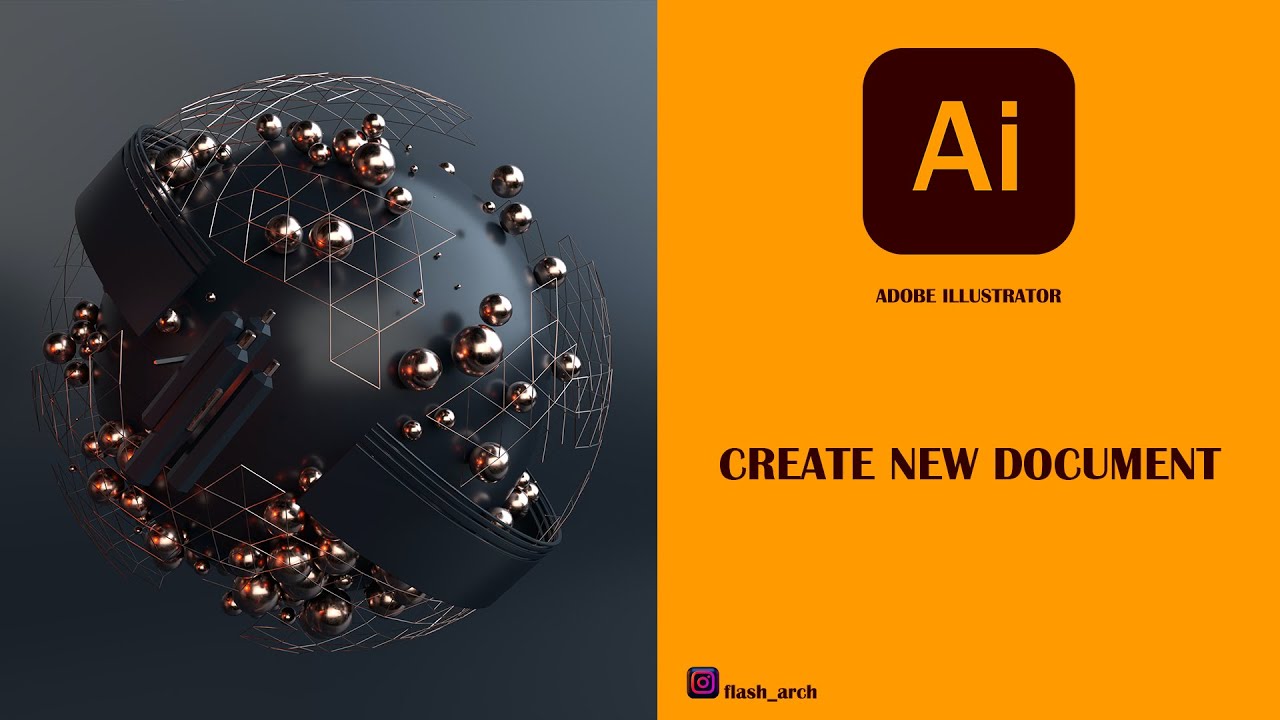 How to create new Document in ADOBE ILLUSTRATOR - YouTube