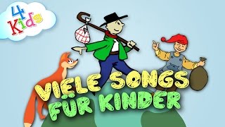 Viele SONGS für Kinder und Kleinkinder zum mitsingen. Kinderlieder Extra lang!