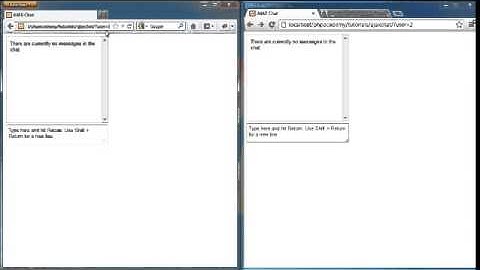 PHP Tutorials  PHP AJAX Chat Application Part 1 9