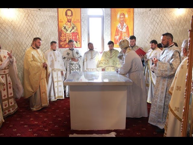 Sfinţirea bisericii din Parohia Poșta Berheci