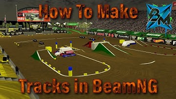 How to Make a Track in BeamNG - World Editor 2.0 Tutorial