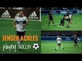 JENSEN ACKLES playing SOCCER | Legends and Stars Charity Match