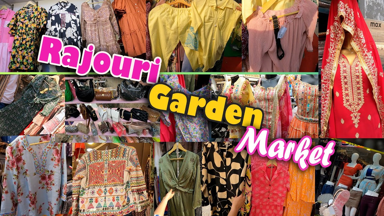 Rajouri Garden Market Delhi Latest branded collection rajourigarden