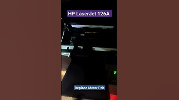 Hp LaserJet 126A Printer |E8 Error | Problem Fix | Replace Motor PCB #likeandsubscribe