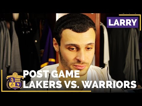 Larry Nance Jr. After Lakers Loss To The Warriors