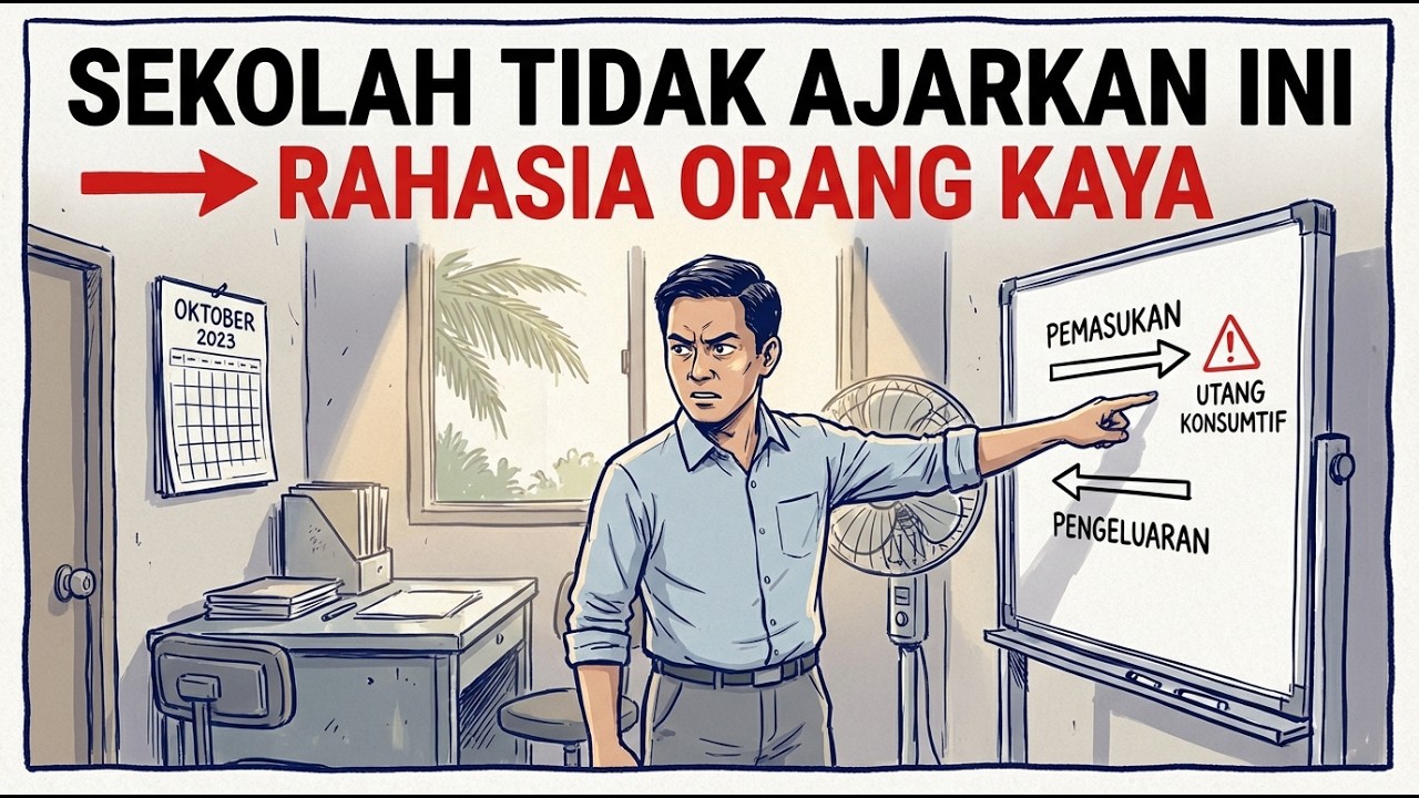 RAHASIA KECERDASAN FINANSIAL ORANG KAYA YANG SENGAJA TIDAK DIAJARKAN DI SEKOLAH FORMAL !