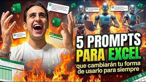 Los 5 PROMPTS DEFINITIVOS para usar IA en Excel (fórmulas, macros, gráficos y dashboards)