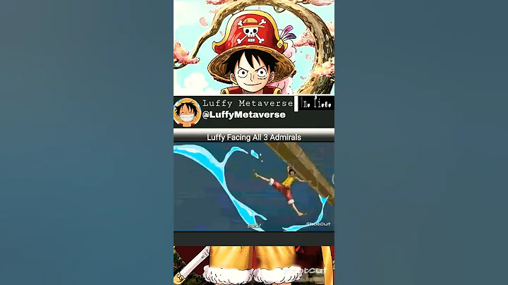 Luffy Facing All 3 Admirals 😤😤😤 #shorts #trending #onepiece