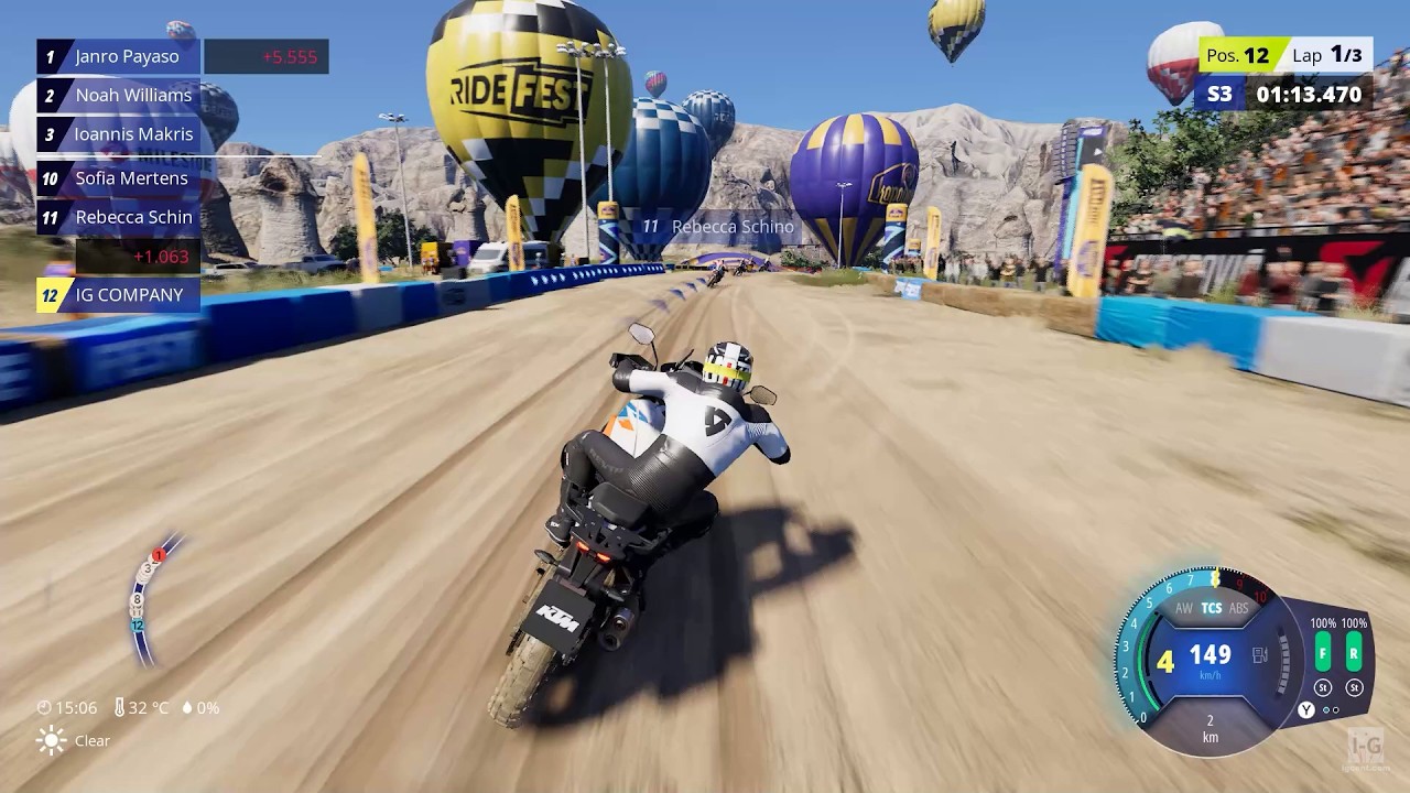 RIDE 6 - Gameplay PC