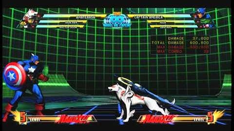 MvC3 Day 1 Amaterasu combos