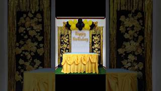 Easy and Low-cost DIY Party Backdrop Decoration Ideas #shorts #partyideas #eventstyling #easydiy