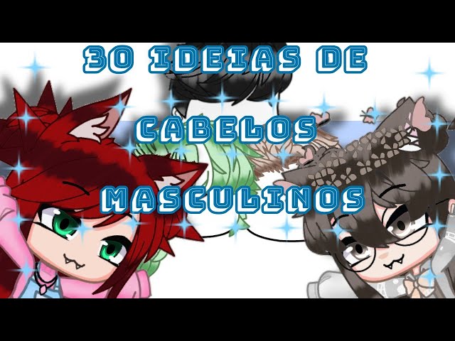 Cabelo gacha club masculino