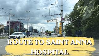 Driving to Saint Anna Hospital in Sofia
