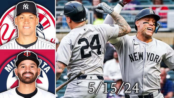 New York Yankees @ Minnesota Twins | Game Highlights | 5/15/24 - YouTube
