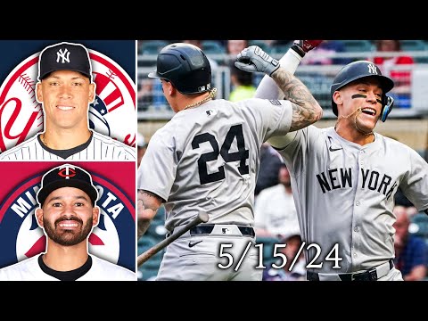 New York Yankees @ Minnesota Twins | Game Highlights | 5/15/24