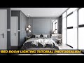 Corona Renderer Bed Room Lighting tutorial photorealism