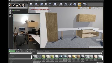Demo of BSP blockout in Unreal Engine - part 1