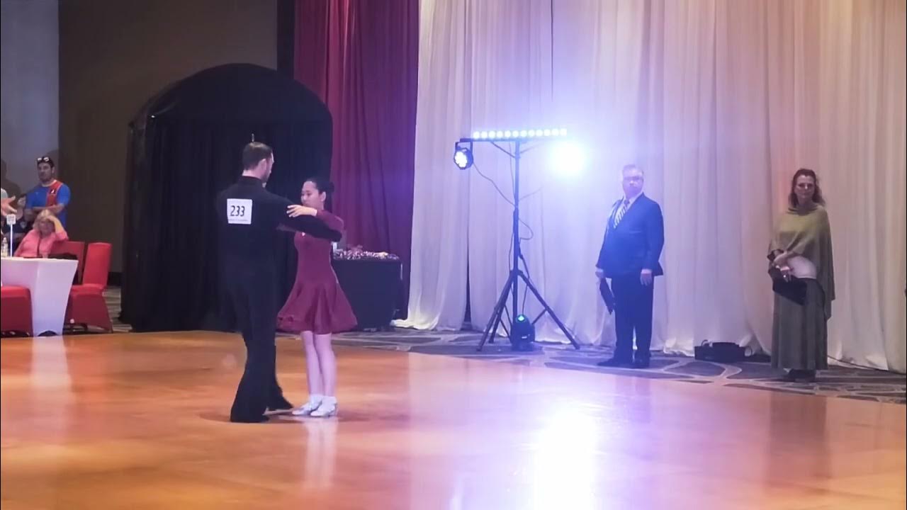 2023 Washington Open DanceSport Competition Estrid Wang and Vladimirs