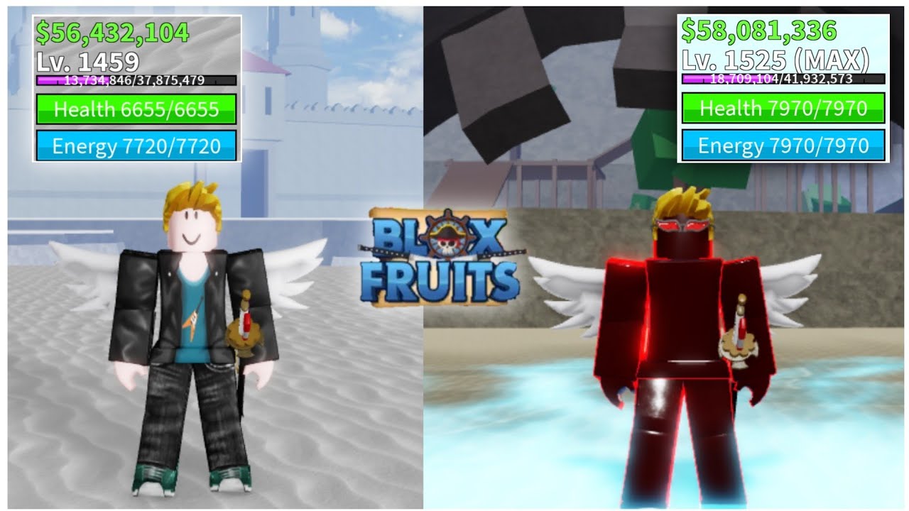 REACHING MAX LEVEL IN BLOX FRUITS 