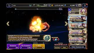 FFBE War of the Visions - Pulls for Jayden