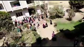 فيديو تظاهرات فتيات جامعة اسيوط و احتجاجات علي حادث اغتصاب فتاة في المدينة الجامعية للبنات باسيوط