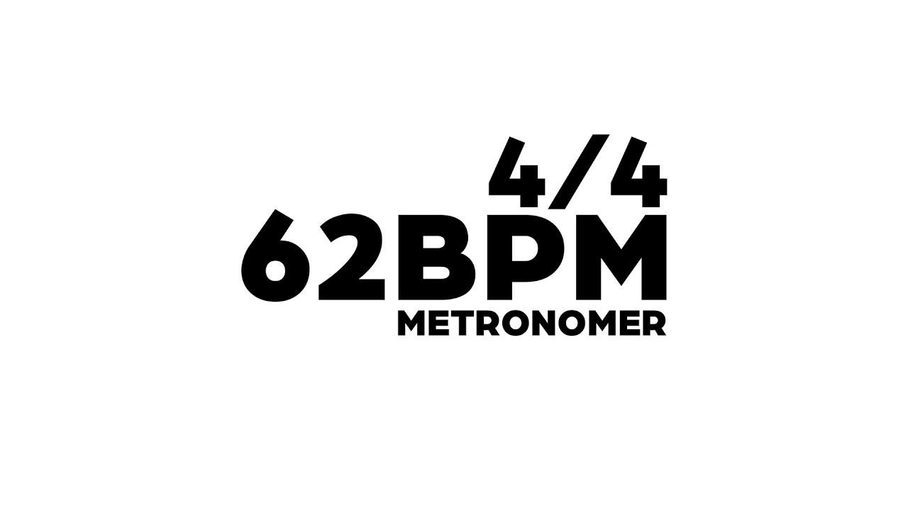62 bpm metronome