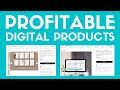 Profitable Digital Product Ideas You Can Sell On Etsy, Shopify, Online | Digital Passive Income