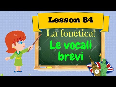 Corso di inglese 84- FONETICA INGLESE | VOCALI BREVI