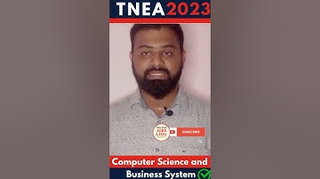 TNEA 2023 | CSBS Vs CSE | Business Engineer