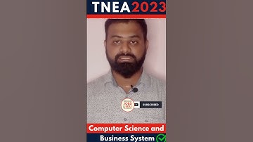 TNEA 2023 | CSBS Vs CSE | Business Engineer
