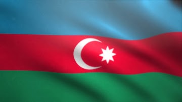 Azerbaijan Flag waving animated using MIR plug in after effects - free motion graphics