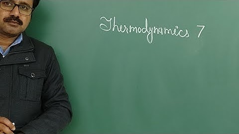 Thermodynamics 7 Slope of Isothermal and adiabatic curve