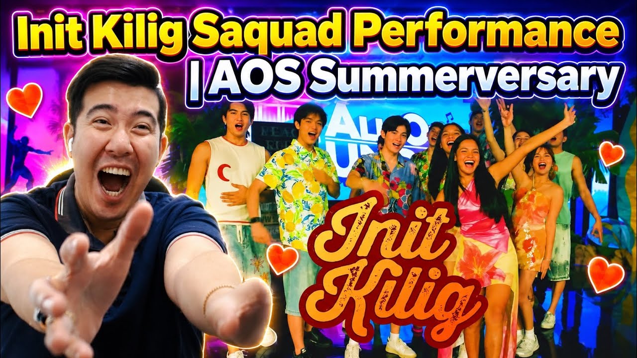 Aos Performance ALL OUT SUNDAYS : Init Kilig Saquad Performance | AOS Summerversary ...