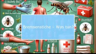 Bremsenstiche – Was tun