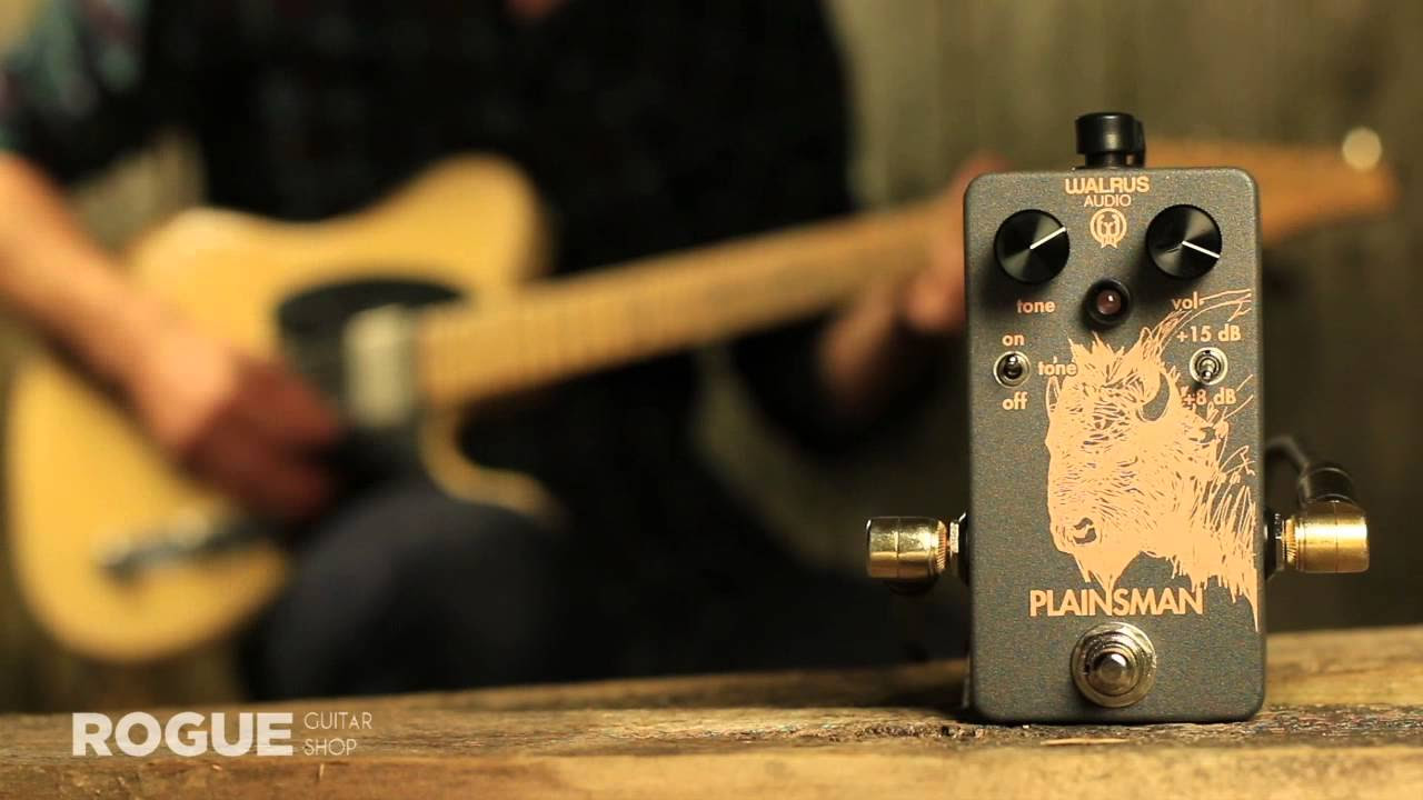 Walrus Audio Plainsman Dual Stage Clean Boost Technical Demo