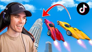 I Tried Impossible TikTok Stunts In GTA 5!