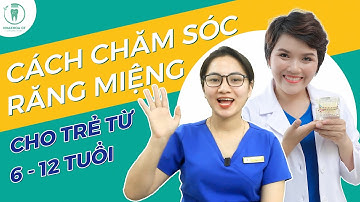 Cách Chăm Sóc Răng Miệng Cho Trẻ Từ 6 - 12 Tuổi | Bác sĩ Thoa Bình Dương