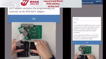 How to Add Smart Keys to Jaguar & Land Rover KVM system ALL KEYS LOST -  MINI ACDP No Solder EEPROM