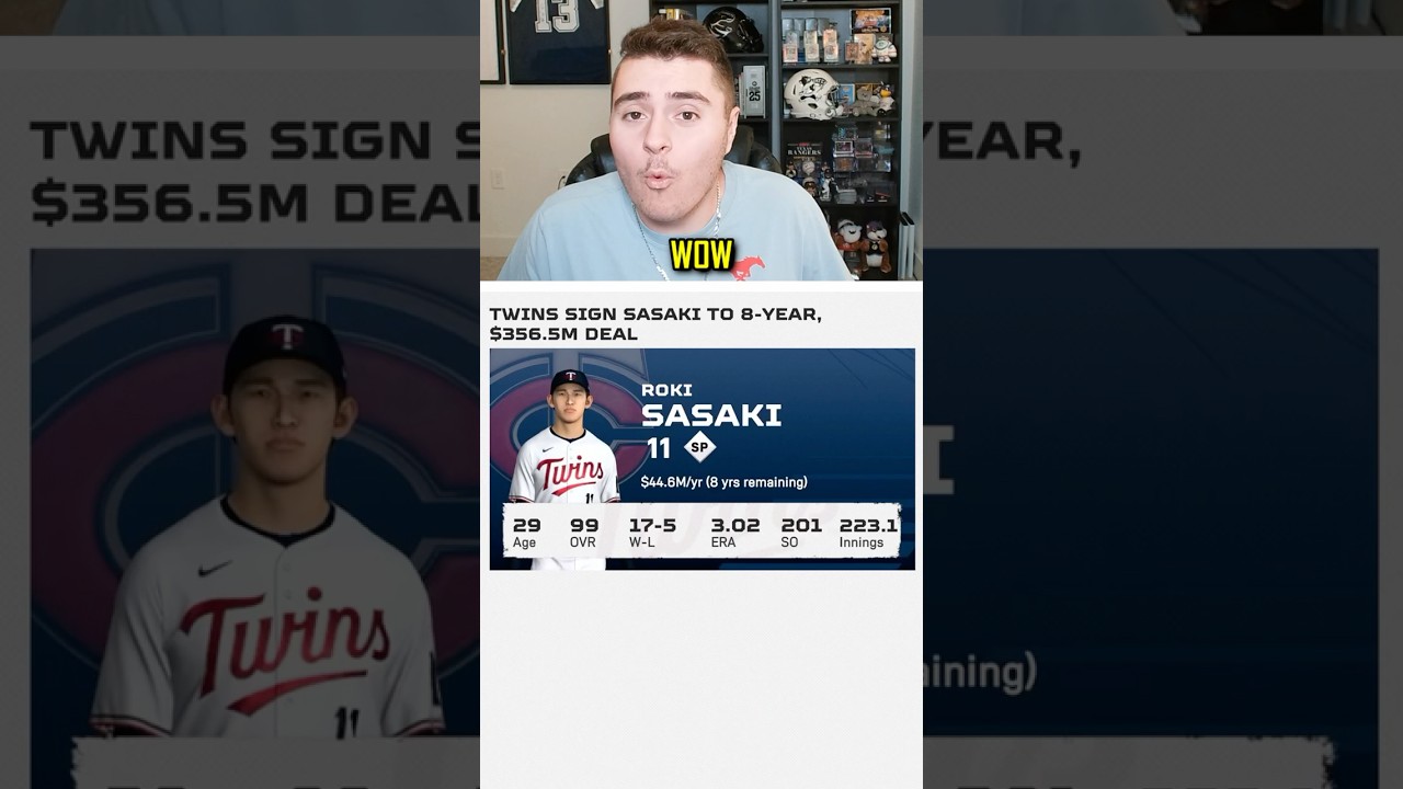 Roki Sasaki TRADED  to the Twins?