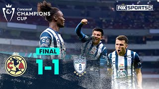 ¡Pachuca saca el empate del Azteca ante América! | Concacaf Champions Cup
