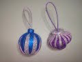 Glitter Foam Ornaments- DIY Christmas Ornaments.