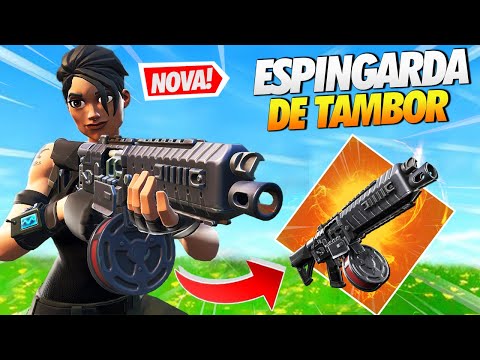 Vídeo: A espingarda de tambor está no fortnite?