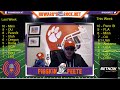 LIVE - COLLEGE FOOTBALL CALL IN SHOW - PLAYOFF POLL REACTION