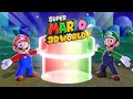 Super Mario 3D World - Full Game Walkthrough (2 Player)