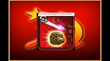 C&C Red Alert 3 - apocalypse tank magnetic harpoon abilities