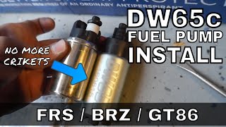 DeatschWerks 65c Fuel Pump for FRS/ BRZ / GT86 [FULL INSTALL]